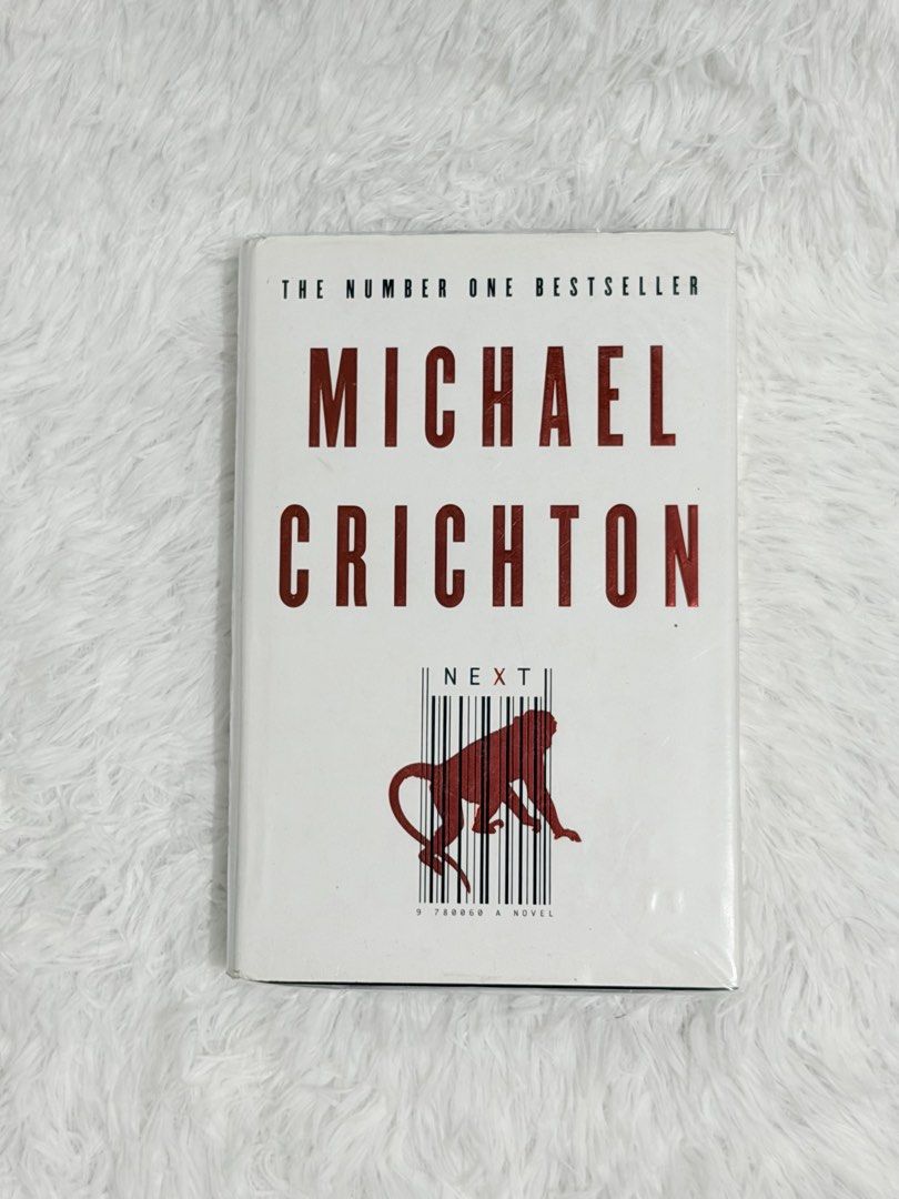 MICHAEL CRICHTON - NEXT Hardcover (Category: Storybooks) located in Malolos. Submitted by jnrreadershavenbooks (Listing ID 1465992219, Image 1). Description: SECONDHAND HARDCOVER BOOK (ORIGINAL AND AUTHENTIC) FOR SALE❗❗❗ Writer: Michael Crichton Title: Next (First Edition) ✅Mode of Payment: Gcash/BPI/GoTyme/Maya ✅Delivery via J&T Express (or you may book Lalamove for same day delivery). ✅Book Details: ISBN-13:9780007240999 ISBN-10: 0007240996 Edi