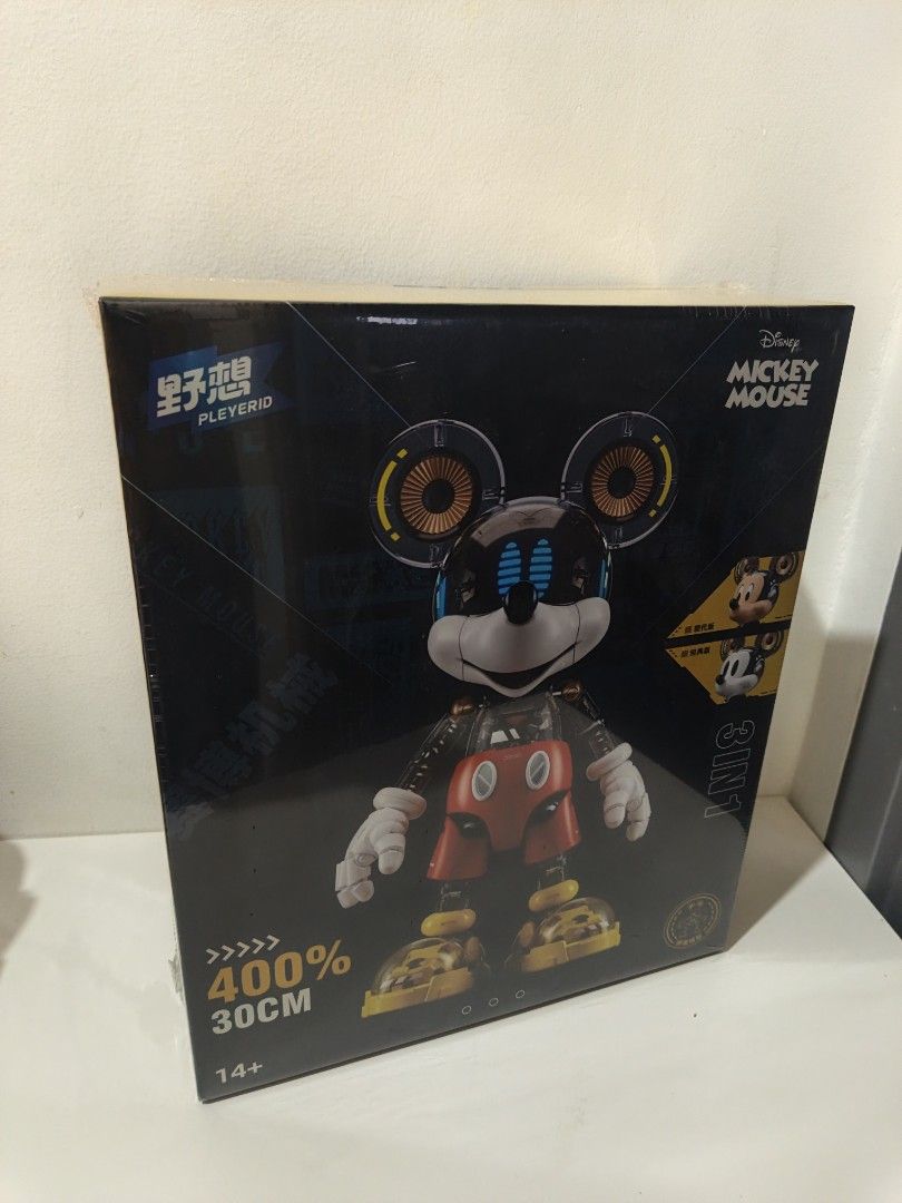 Mickey Mouse Display figure (Category: Figurines & Statues) located in Manila. Submitted by connectingparts (Listing ID 1465973781, Image 1). Description: Limited stock Mickey mouse figure - sealed - good for gifting - changeable facial appearance.