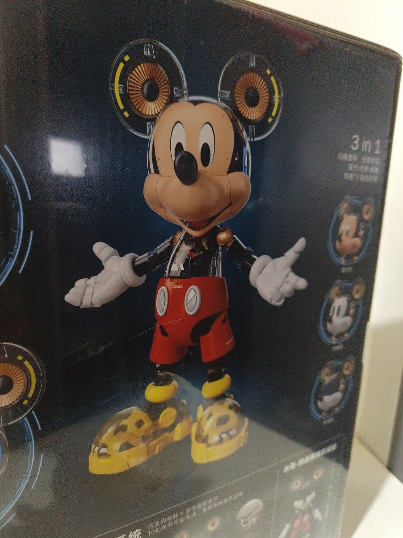 Mickey Mouse Display figure (Category: Figurines & Statues) located in Manila. Submitted by connectingparts (Listing ID 1465973781, Image 3). Description: Limited stock Mickey mouse figure - sealed - good for gifting - changeable facial appearance.