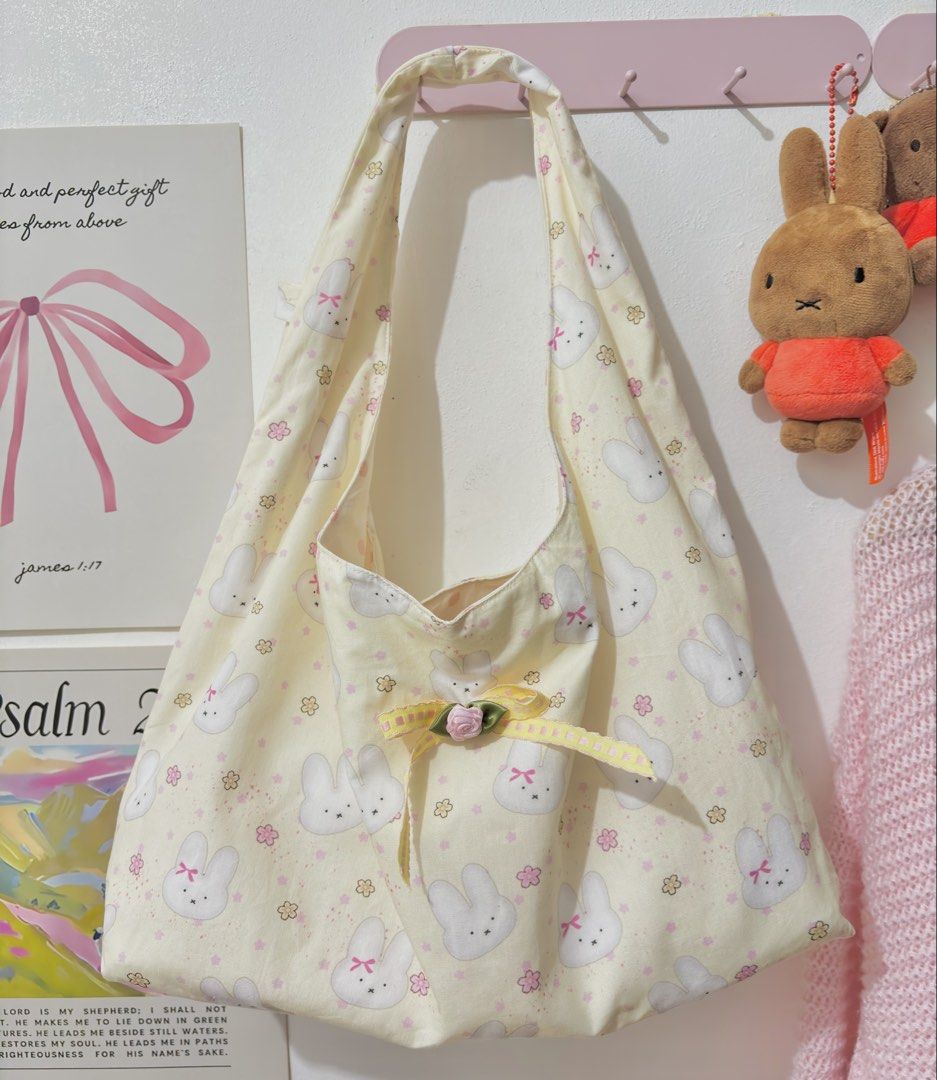 Miffy reversible handmade hobo bag (Category: Belt bags, Clutches and Pouches) located in San Jose del Monte. Submitted by rtemsii (Listing ID 1465975189, Image 2). Description: .