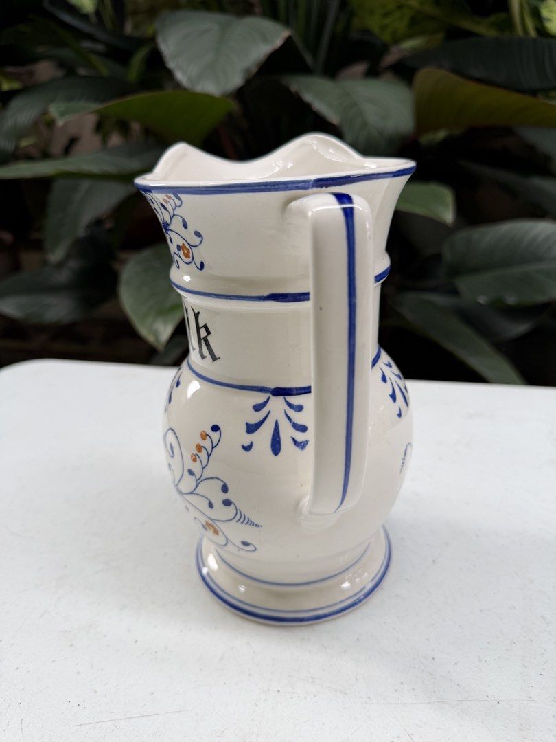 Milk pitcher (Category: Dinnerware & Cutlery) located in Davao. Submitted by parteawares2 (Listing ID 1466015465, Image 3). Description: One piece beautiful milk pitcher handpainted .