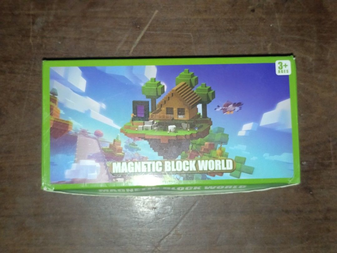 Minecraft Block World 100 pcs (Category: Lego & Building Sets) located in Calbayog City. Submitted by thingsandstuff554 (Listing ID 1466125841, Image 1). Description: What you get: • 100 Pcs: Random assortment of Minecraft magnetic building blocks Perfect for a quick, cheap gift. .