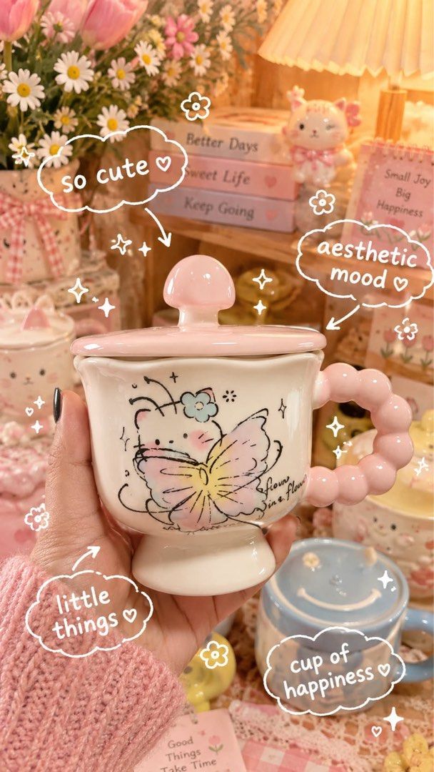 Mini mushroom mug (Category: Coffee & Tea Tableware) located in Mandaluyong City. Submitted by hellaitsjess (Listing ID 1466103002, Image 1). Description: Cute ceramic mugs ✨🎀 ₱349 + shipping fee Payment first We ship nationwide Mode of payment: (Gcash or Maribank) .
