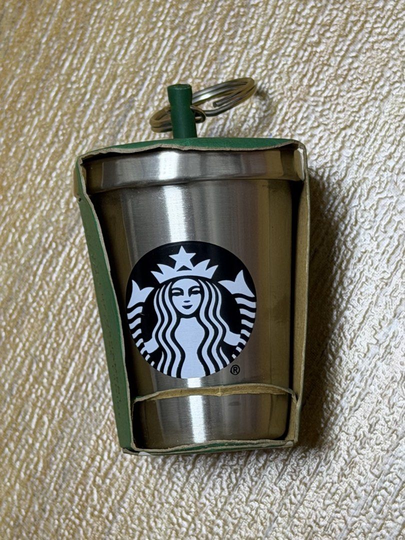 miniature Starbucks cold cup keychain (Category: Vintage Collectibles) located in Bacolod City. Submitted by quickocean-c957 (Listing ID 1466074083, Image 1). Description: .