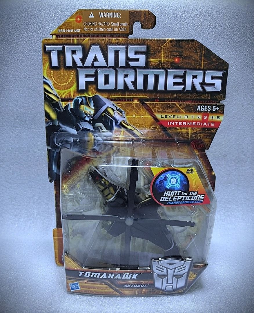 MISB HFTD TOMAHAWK Deluxe Class Hasbro Autobot Transformers (Category: Kids Toys) located in Pasay City. Submitted by Chariselyn (Listing ID 1466096622, Image 1). Description: MISB HFTD TOMAHAWK (3,800+sf) Deluxe Class Hasbro Autobot Transformers Series: Hunt for the Decepticons, 2010 Scale: 6 inches Stock: 1 Box Condition: 8/10 Accessories: complete Mode of Payment: GCash or through your rider Shipping options: Payment first before delivery, via