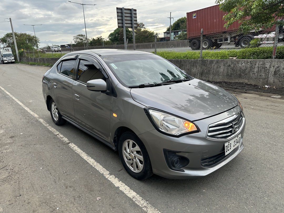 Mitsubishi Mirage G4 Manual (Category: Used Cars) located in Valenzuela. Submitted by chrismon25 (Listing ID 1466013894, Image 2). Description: Mitsubishi Mirage G4 GLX 2016 Manual🚗 Newly Registered🧾 P259,999 Only Details: Complete legal Documents 2016 Model Newly Registered (Till Oct 2027) Transmission: Manual Makinis✨ Tahimik makina 1.2 Mivec engine 87k Mileage Super tipid sa gas! No kalampag Malamig Aircon All Power Touchscreen Headunit FREE