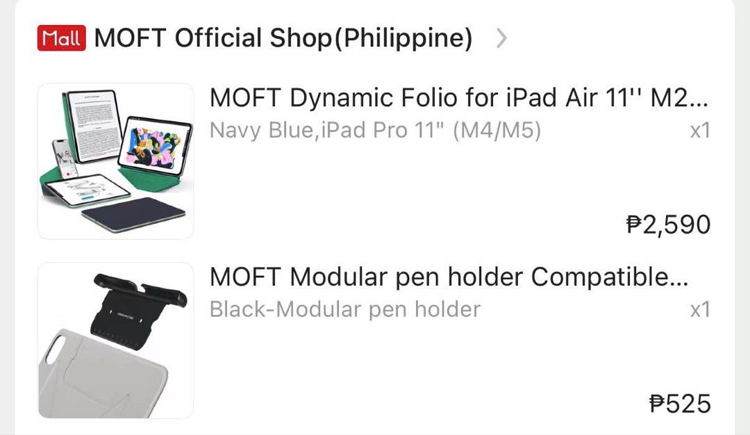MOFT Modular pen holder (Category: Cases & Sleeves) located in Manila. Submitted by balmanne (Listing ID 1466096901, Image 2). Description: - Black - Never used.