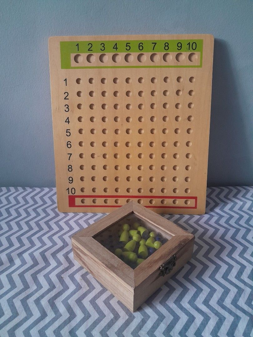 Montessori Division Board (Category: Educational & Learning Toys) located in Pasig City. Submitted by three.babybears (Listing ID 1466081996, Image 1). Description: .