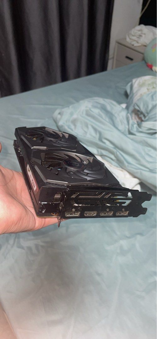 MSI NVIDIA GeForce GTX 1650 SUPER (Category: Computer Parts) located in Manila. Submitted by mightywhale.d4479b (Listing ID 1466150569, Image 3). Description: The graphics card from my own PC got scores as high as 9.5 to 10 out of 10. I already sold the PC, but I got a custom ARGB chassis (Dota-themed) for the gift graphics card. I spent 3,500 PHP on getting this custom chassis made brand new 4 months ago.Even though it‘s a 1650 SUPER, it perform