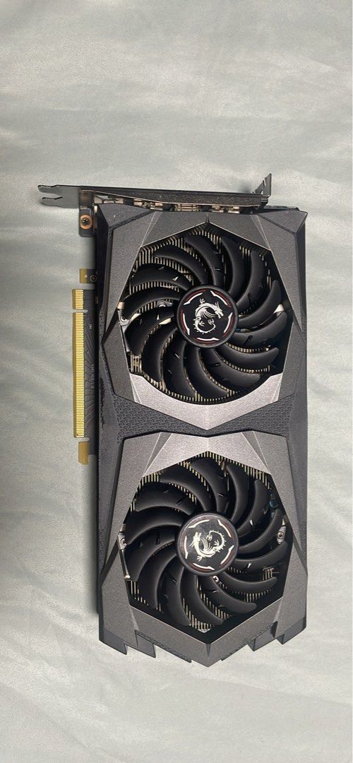 MSI NVIDIA GeForce GTX 1650 SUPER (Category: Computer Parts) located in Manila. Submitted by mightywhale.d4479b (Listing ID 1466150569, Image 1). Description: The graphics card from my own PC got scores as high as 9.5 to 10 out of 10. I already sold the PC, but I got a custom ARGB chassis (Dota-themed) for the gift graphics card. I spent 3,500 PHP on getting this custom chassis made brand new 4 months ago.Even though it‘s a 1650 SUPER, it perform