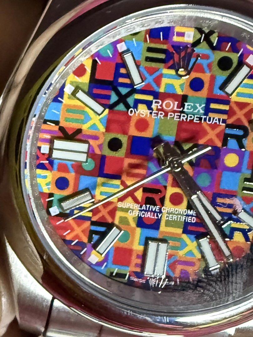 Muti colored 40mm (Category: Luxury Watches) located in Antipolo. Submitted by hideoutcloset88 (Listing ID 1466073352, Image 2). Description: Complete set Limited edition Automatic.