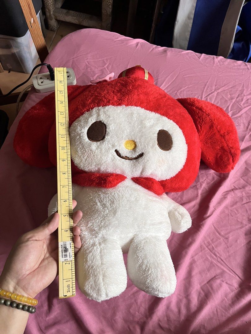 My melody red w crown (Category: Plushies & Soft Toys) located in Paranaque City. Submitted by bonsaiart (Listing ID 1465983110, Image 3). Description: Brand new Huggable 4850+sf Payment via gcash or paymaya Shipping via j&t No to cod/ cop/ meetup.