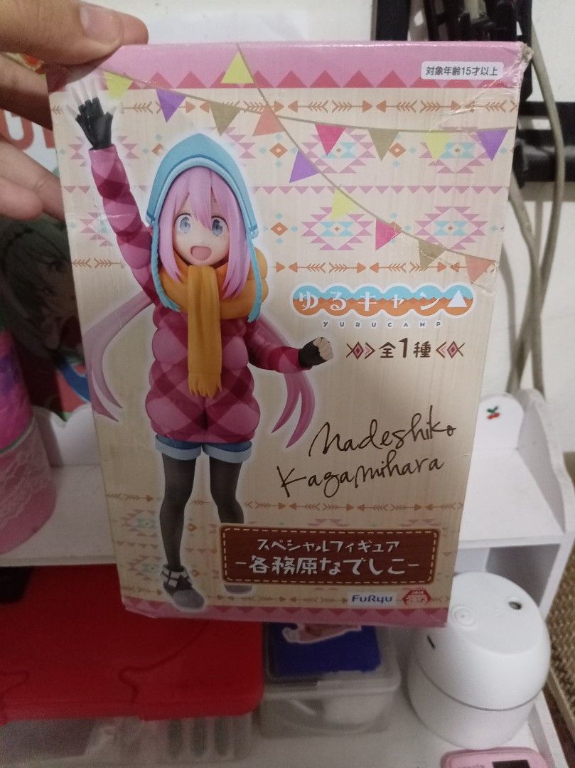 Nadeshiko Figurine (Category: Figurines & Statues) located in Rizal. Submitted by stanl3y.winds (Listing ID 1466092628, Image 2). Description: ⊹ ࣪ ˖ ‹ 🌊 › wts nadeshiko figurine ‣ authentic good condi ⧽ selling for ₱400 negotiable. ˚. ᵎᵎ╰┈➤ ⋯ box is slightly crumpled due to courier’s way of delivery but figurine is still good! do refer to the picture attached. › jnt delivery only, will try lbc but not rlly familiar..