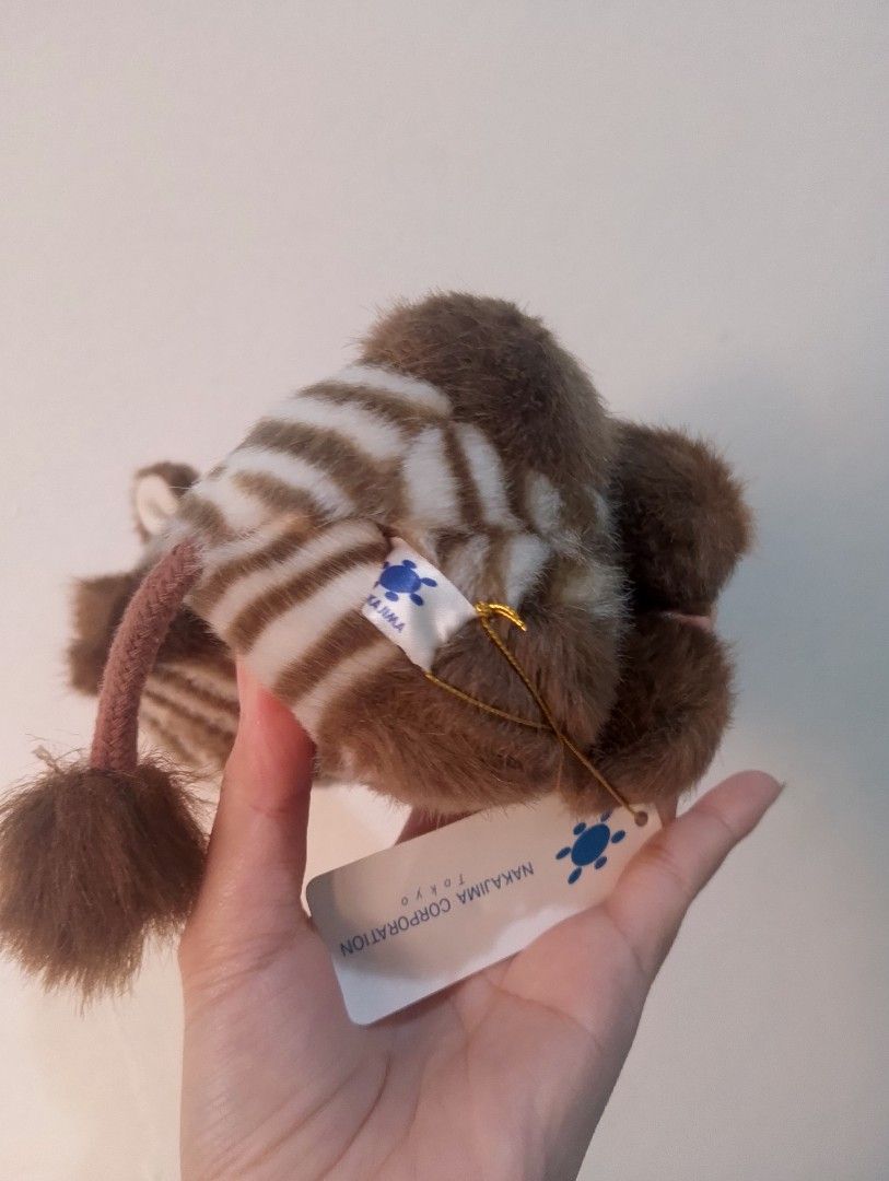 Nakajima Brown Zebra plush (Category: Plushies & Soft Toys) located in Manila. Submitted by aacollect.ph (Listing ID 1466036391, Image 3). Description: .