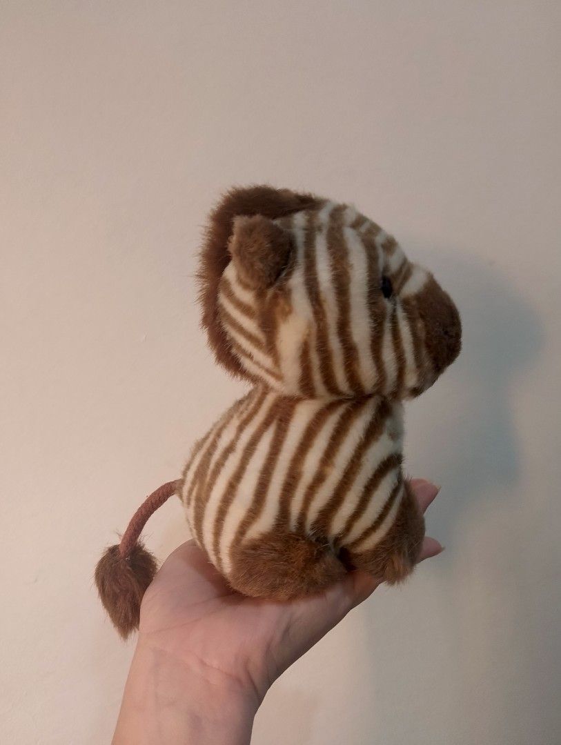 Nakajima Brown Zebra plush (Category: Plushies & Soft Toys) located in Manila. Submitted by aacollect.ph (Listing ID 1466036391, Image 2). Description: .