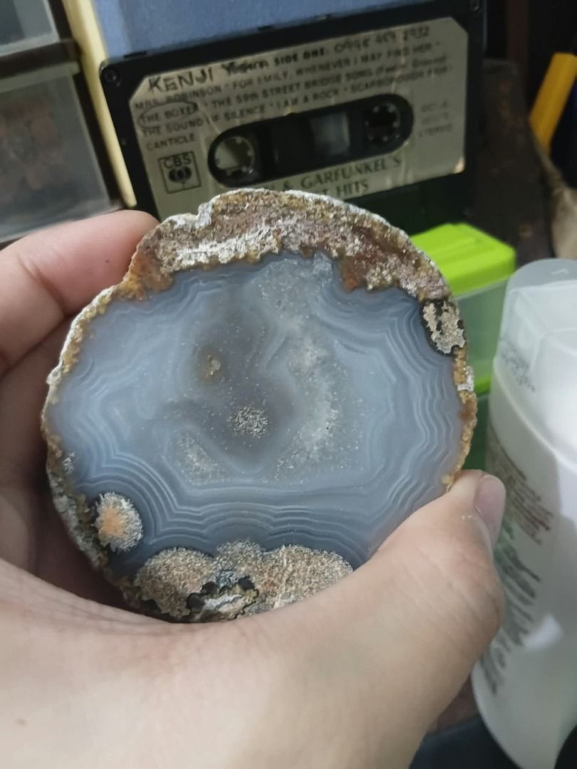 Natural stone Agate 'starry night' (Category: Precious Stones) located in Bacoor. Submitted by elleken2 (Listing ID 1466057063, Image 1). Description: No stand. Sold as-is What you see is what you get. Shipping via Lalamove. J&T or LBC at buyer's risk - will ship with plenty of bubble wrap and correct declared value GCASH or BPI payment. Gotyme also possible 1.5K .