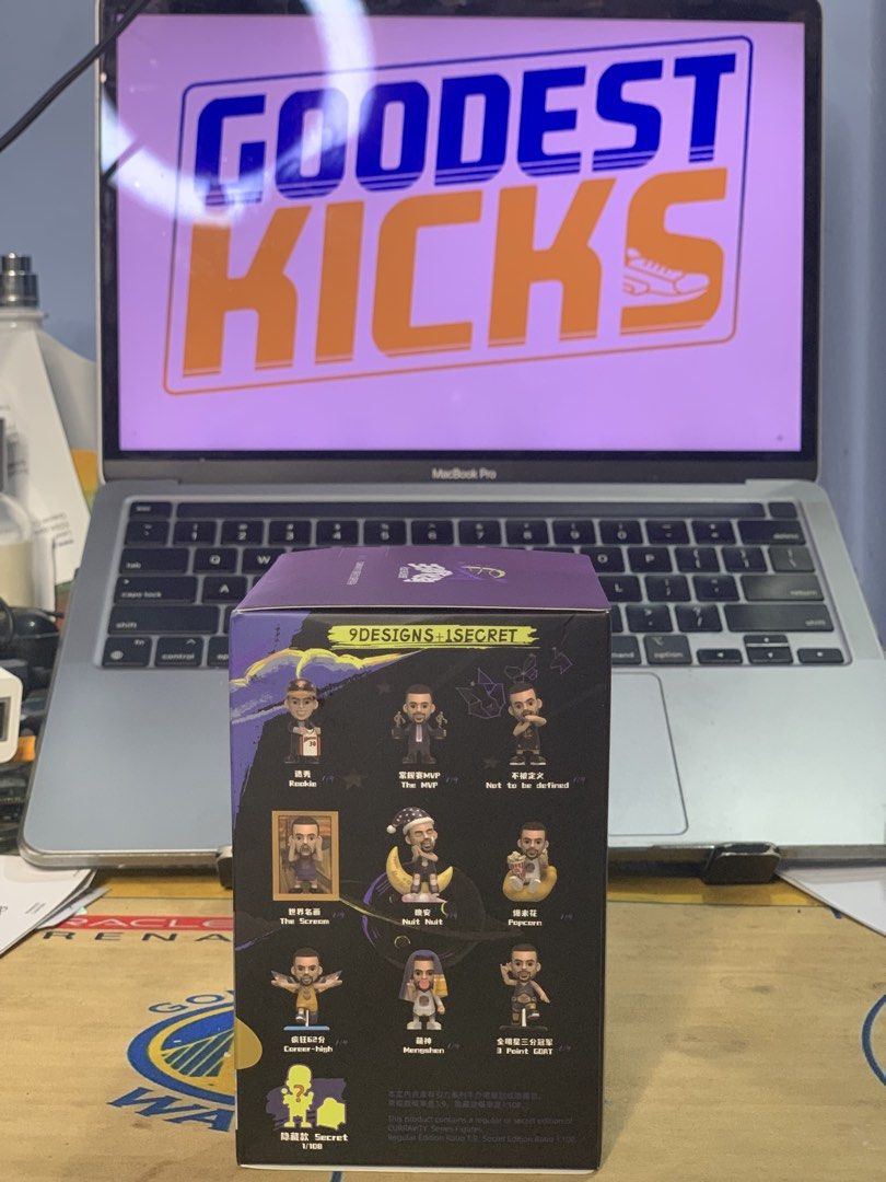 NBA Curry Blind Box ‘Curravity’ NO LOCAL RELEASED (Category: Designer & Blind Box Toys) located in Makati City. Submitted by GoodestKicks (Listing ID 1466118517, Image 2). Description: 🎁🏀 PRE-ORDER — CURRYVITY BLIND BOX COLLECTIBLES! 🏀🎁 🔥 FOR STEPHEN CURRY FANS & COLLECTORS 🔥 Add some mystery to your Curry collection with the Curryvity Blind Box — you won’t know which collectible you’ll get until you open it! 👀🎁 🇵🇭 NOT LOCALLY RELEASED 