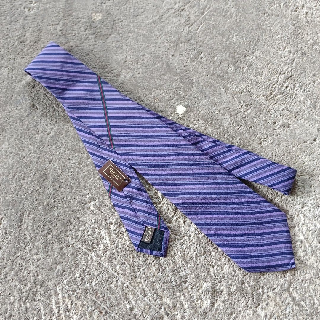 Necktie - Givenchy (Category: Ties) located in Bacolod City. Submitted by drop.ph (Listing ID 1466065324, Image 2). Description: Givenchy - Necktie *Measurements in inches Width - 3.3, Length - 55 *Good as New *No Flaws *Price: 780php *Add SF if outside Bacolod City.