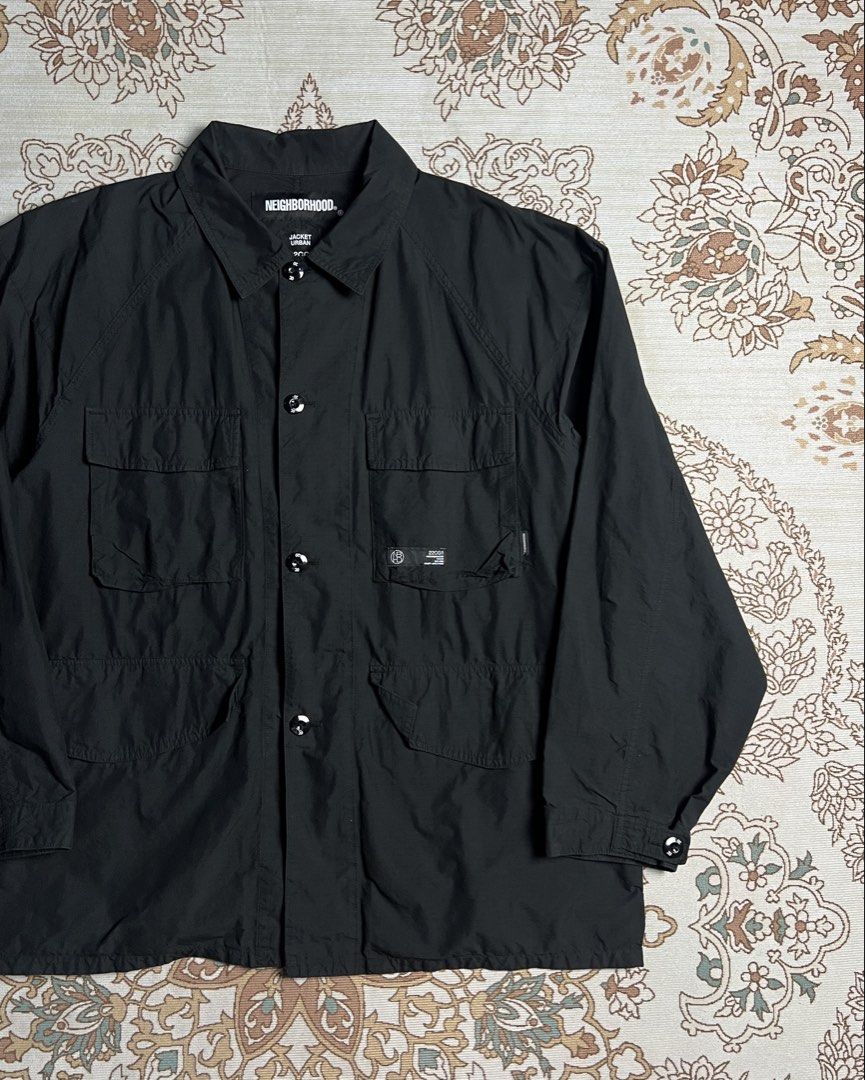 Neighborhood Multipocket Urban Jacket (Category: Coats, Jackets and Outerwear) located in San Jose del Monte. Submitted by oneoff.phils (Listing ID 1466126753, Image 2). Description: Neighborhood Multipocket Urban Jacket Size XL on tag W 25 L 30 P4000 Issue: None (Swipe for detailed pics) • No cancellation of orders • Orders would usually take 2-3 days for cleaning and packing before shipment 🚀Shipping via J&T.