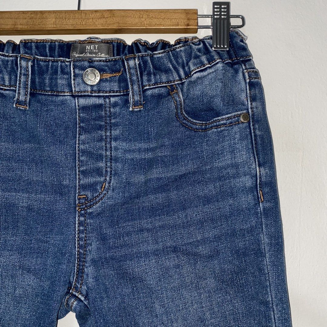 Net kids pull easy denim pants (Category: Babies & Kids Fashion) located in San Jose del Monte. Submitted by daintycut (Listing ID 1466066518, Image 2). Description: Size 140 cm.