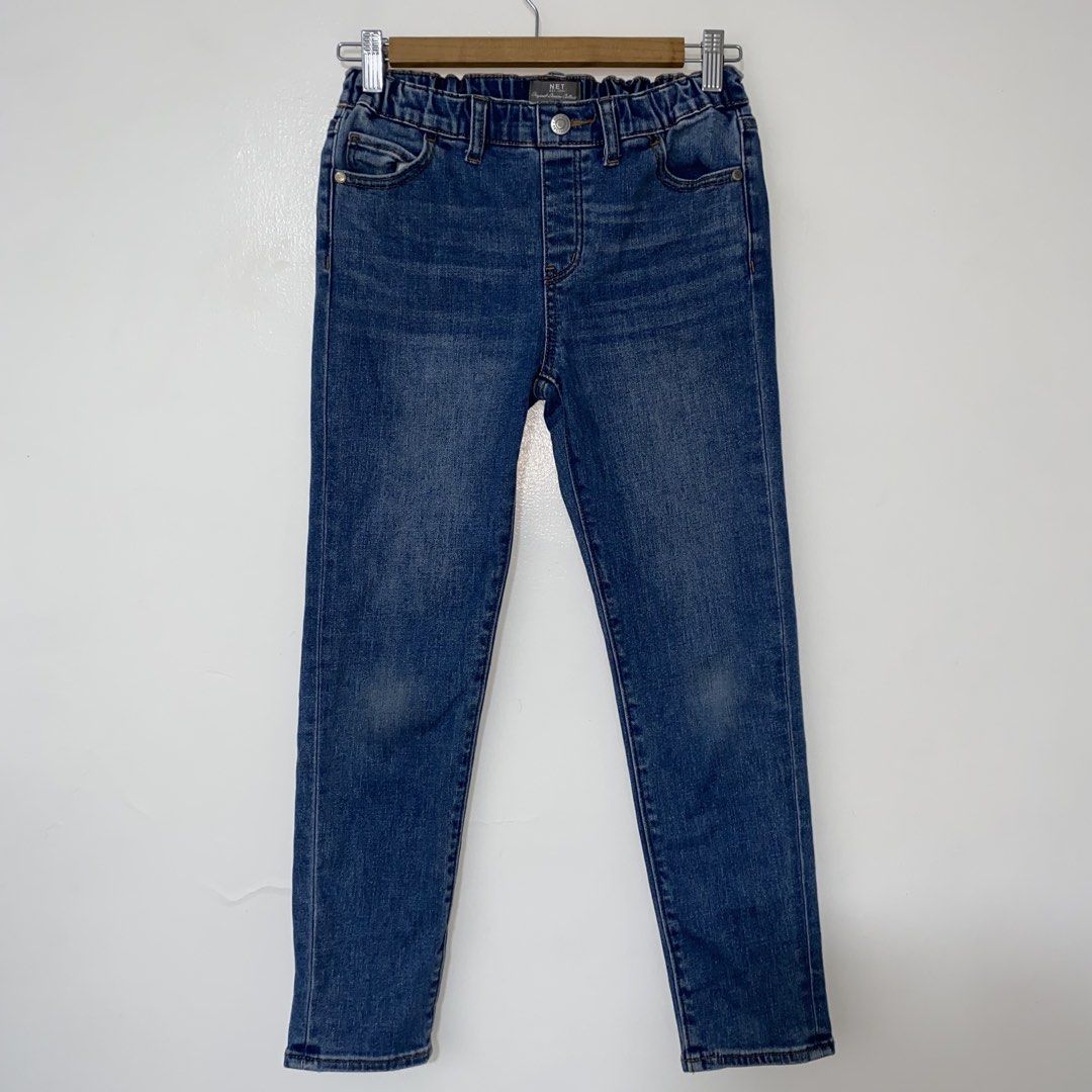 Net kids pull easy denim pants (Category: Babies & Kids Fashion) located in San Jose del Monte. Submitted by daintycut (Listing ID 1466066518, Image 1). Description: Size 140 cm.