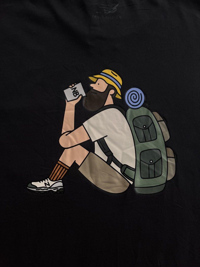 New balance (Category: Tshirts & Polo Shirts ) located in Manila. Submitted by lardo.599 (Listing ID 1466103952, Image 3). Description: Size M to L No issue 9.9/10 color rate.