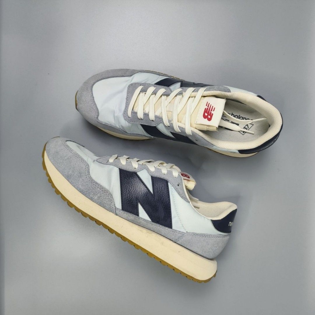 NEW BALANCE 237 (Category: Sneakers) located in Baguio. Submitted by nikholeisshop29 (Listing ID 1466001109, Image 2). Description: NEW BALANCE 237 980 + SF Size: 28cm | EU 44 | 10 US Excellent condition No Box •Location: Baguio city •We ship nationwide •No COD/COP •MOP: GCASH/BDO 📩DM for inquiries.