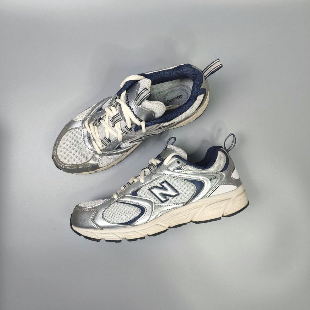 NEW BALANCE 408 (Category: Sneakers) located in Baguio. Submitted by nikholeisshop29 (Listing ID 1466000709, Image 2). Description: NEW BALANCE 408 1,480 + SF Size: 24cm | EU 38.5 | US 6(M); 7.5(W) Excellent condition No Box •Location: Baguio city •We ship nationwide •No COD/COP •MOP: GCASH/BDO 📩DM for inquiries.