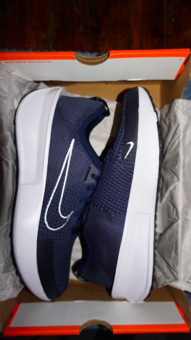 Nike Interact Run Midnight Navy Sneakers US 10 (Category: Sneakers) located in Lucena. Submitted by erikj27 (Listing ID 1466030818, Image 3). Description: - Brand: Nike - Model: Nike-Interact Run 'College Navy' FD2291-402 - Colorway: 'College Navy' - Size: Men's US 10 / EUR 44 - Inclusion: Complete with original box - Condition: Brand new / pristine condition Reference: https://www.kickscrew.com/en-PH/products/nike-interact-run-college-navy-fd229