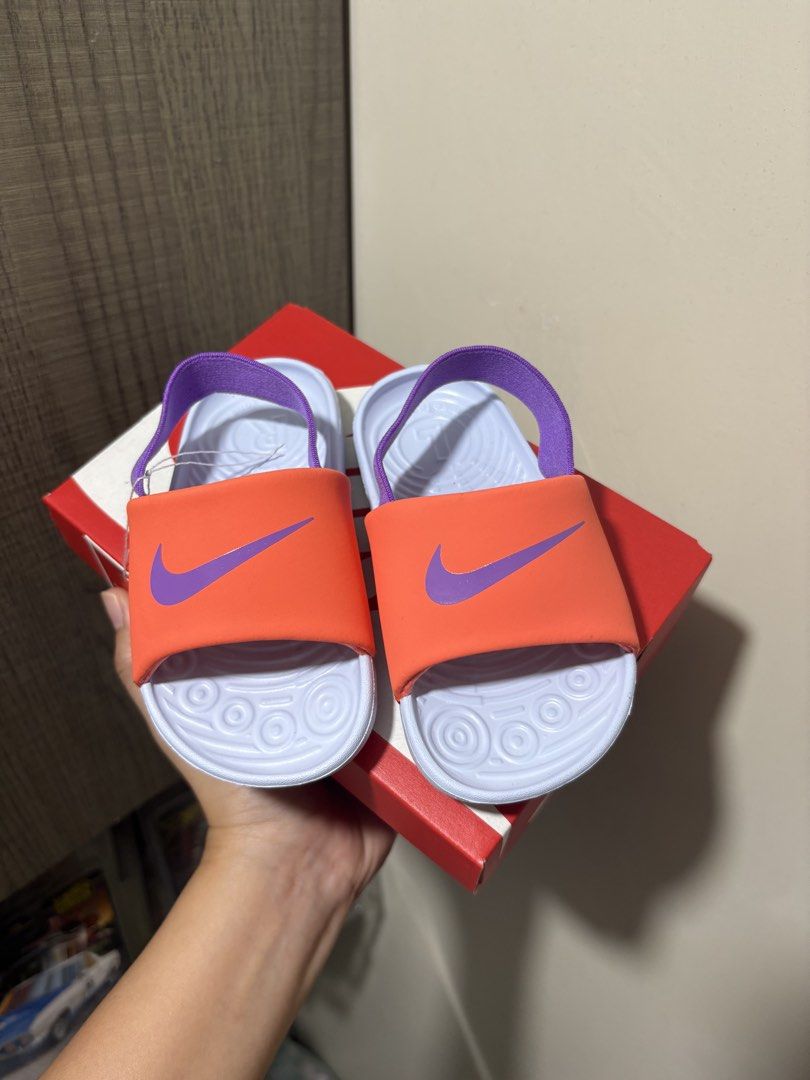NIKE KAWA SLIDE TURF ORANGE (Category: Babies & Kids Fashion) located in Mandaluyong City. Submitted by alphafinds (Listing ID 1466032343, Image 2). Description: NIKE KAWA SLIDE TURF ORANGE ✅ Brandnew & Original ✅ Sizes: 6C/7C/9C/10C 🛵 Shipped via JNT or Lalamove 📍 Mandaluyong City .
