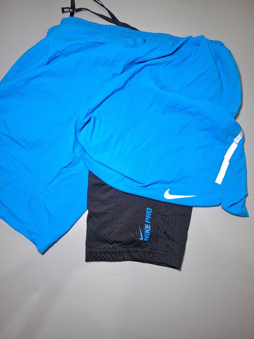 Nike pro running shorts (Category: Shorts) located in Dipolog. Submitted by elcatips420 (Listing ID 1466093601, Image 2). Description: NIKE RUNNING SHORT 28to32 WAIST 15 LENGTH No issue brand new condition sobrang ganda sa personal dm lang po.