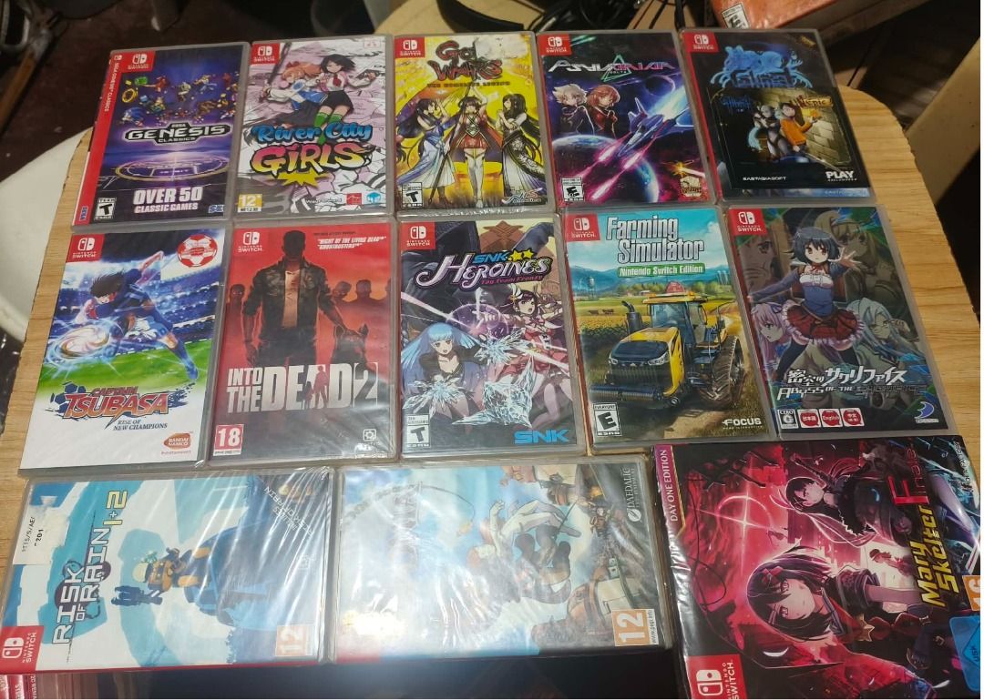 nintendo switch games for sale... (Category: Nintendo) located in Manila. Submitted by seiyatakehara (Listing ID 1463300468, Image 2). Description: for sale nintendo switch games, etc... BNEW SEALED super mario 3d all star = SOLD sega genesis classics = 999 rain world = SOLD turok = SOLD syberia trilogy = SOLD langriser 1 and 2 = SOLD ghost 1.0+unepic collection = SOLD blade strangers = 1199 psyvariar = 1199 captain tsubasa = 899 assasins creed 3