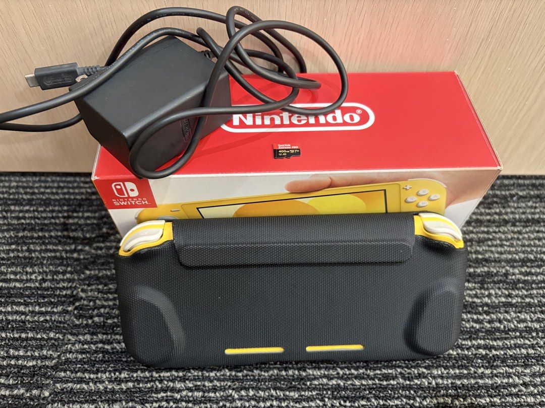 Nintendo Switch Lite Yellow JB 400GB MicroSD extreme pro (Category: Nintendo) located in Makati City. Submitted by veilstyle (Listing ID 1465985150, Image 3). Description: Jail broken Yellow Nintendo Switch Lite with a tempered glass screen protector No issues, battery triggers face buttons and sticks feel brand new. - 400GB SanDisk Extreme PRO microSD card Fully loaded with games, ready for use Original box, official power adapter, and a protect