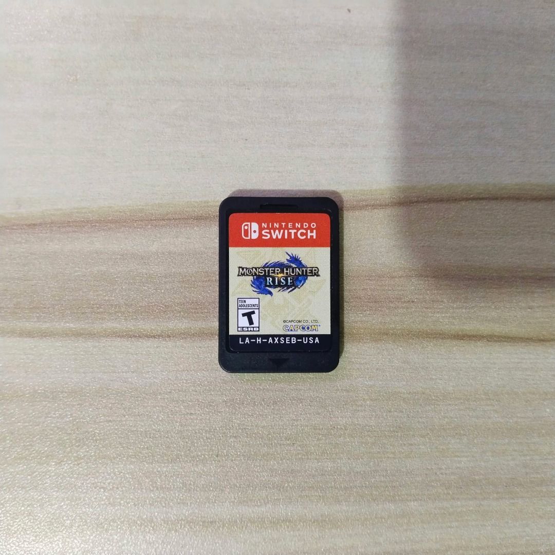 Nintendo Switch Monster Hunter Rise (Category: Nintendo) located in Tagum. Submitted by oliverosagusila (Listing ID 1465963695, Image 1). Description: Monster Hunter Rise Price: 800 Condition: good condition, clean pins and fully functional MOP: i do accept gcash payment and willing to do LBC COP/COD, i just need downpayment for shipping to avoid bugos buyer..