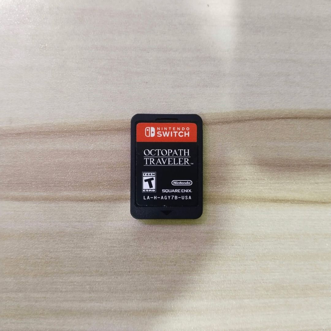 Nintendo Switch Octopath Traveler (Category: Nintendo) located in Tagum. Submitted by oliverosagusila (Listing ID 1465964909, Image 1). Description: Octopath Traveler Price: 1200 Condition: good condition, clean pins and fully functional MOP: i do accept gcash payment and willing to do LBC COP/COD, i just need downpayment for shipping to avoid bugos buyer..