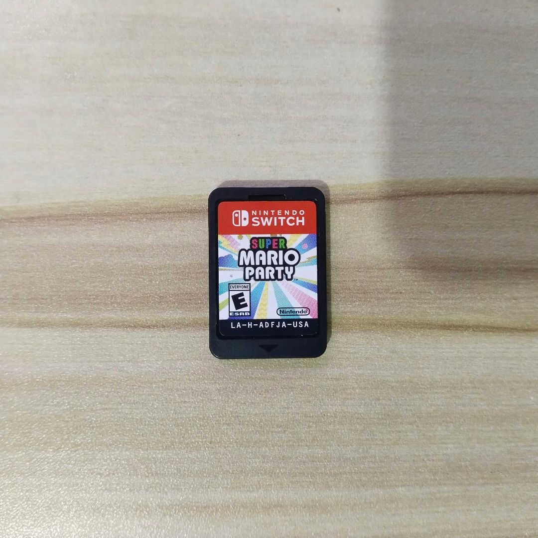 Nintendo Switch Super Mario Party (Category: Nintendo) located in Tagum. Submitted by oliverosagusila (Listing ID 1465965937, Image 1). Description: Super Mario Party Price: 1400 Condition: good condition, clean pins and fully functional MOP: i do accept gcash payment and willing to do LBC COP/COD, i just need downpayment for shipping to avoid bugos buyer..