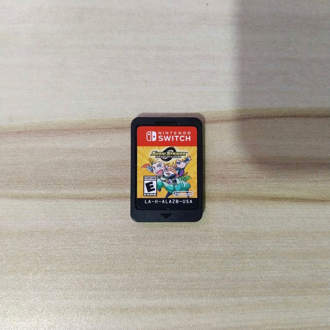 Nintendo Switch Sushi Striker (Category: Nintendo) located in Tagum. Submitted by oliverosagusila (Listing ID 1465964326, Image 1). Description: Sushi Striker Price: 800 Condition: good condition, clean pins and fully functional MOP: i do accept gcash payment and willing to do LBC COP/COD, i just need downpayment for shipping to avoid bugos buyer..