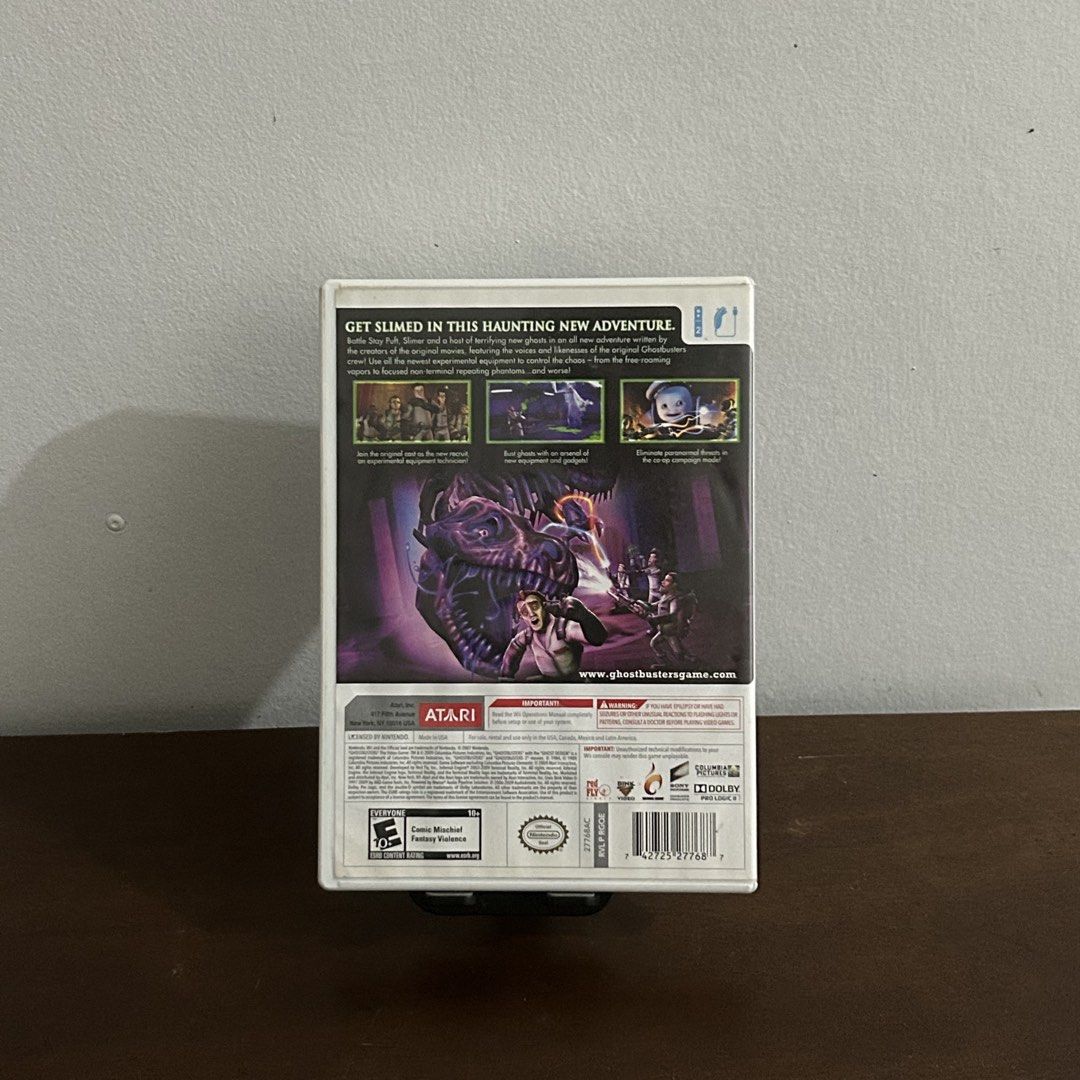 Nintendo Wii: Ghostbusters The Video Game (Category: Nintendo) located in Quezon City. Submitted by argamenest (Listing ID 1466147438, Image 3). Description: Item tested and working with manual (can provide additional pics and vids for sure buyers only) 📍 Fairview QC.