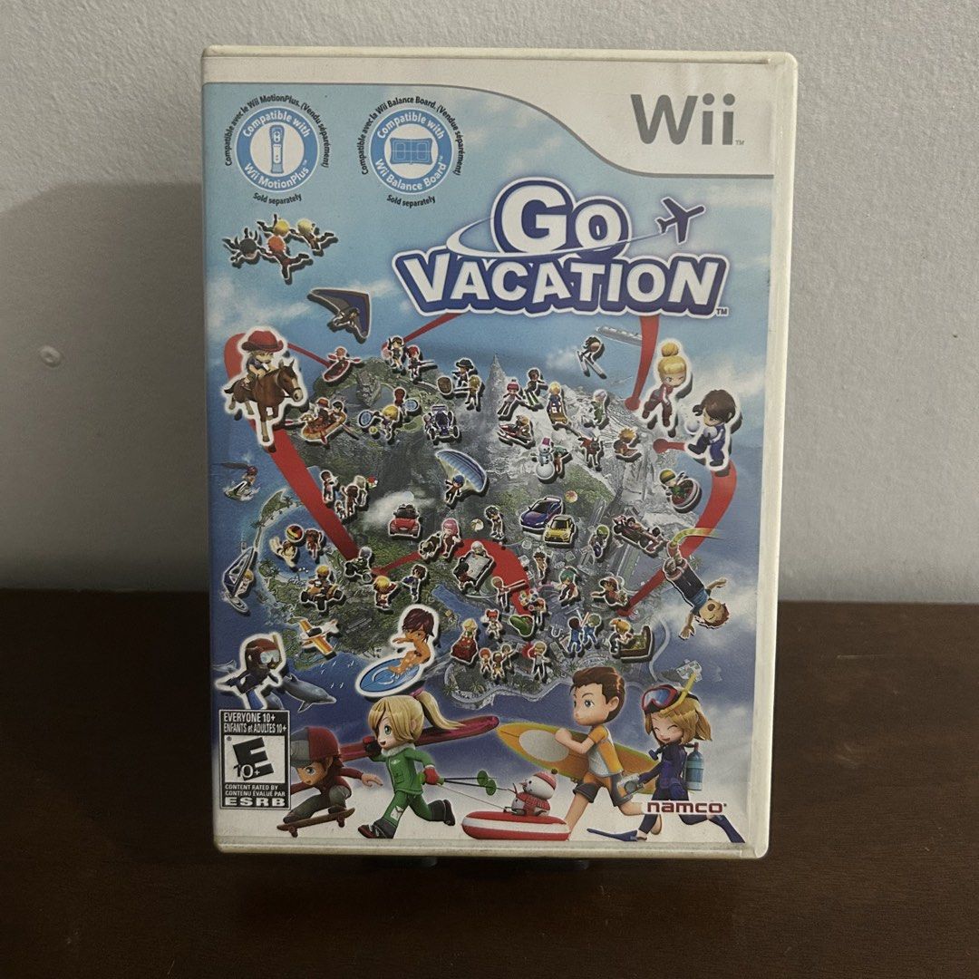 Nintendo Wii: Go Vacation (Category: Nintendo) located in Quezon City. Submitted by argamenest (Listing ID 1466147116, Image 1). Description: Item tested and working with manual (can provide additional pics and vids for sure buyers only) 📍 Fairview QC.