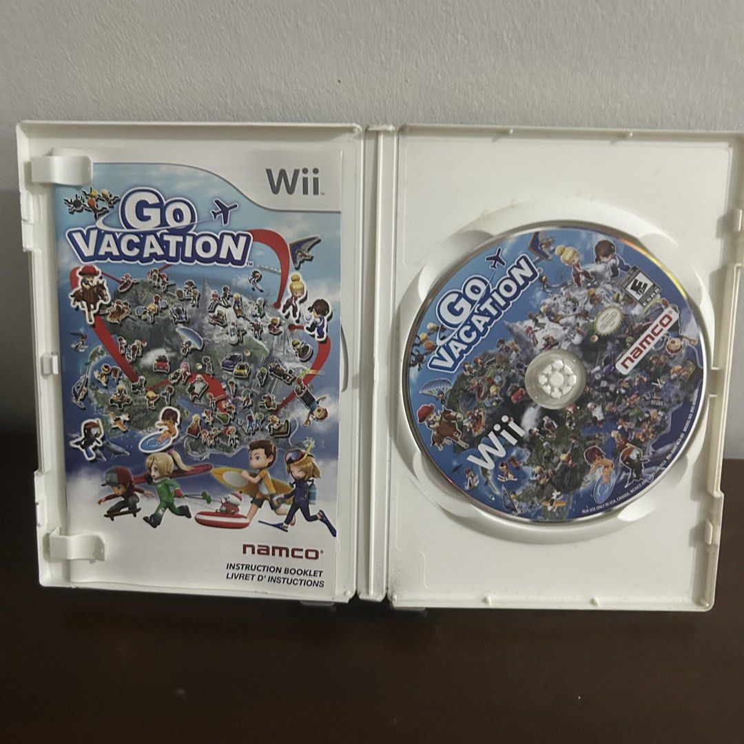 Nintendo Wii: Go Vacation (Category: Nintendo) located in Quezon City. Submitted by argamenest (Listing ID 1466147116, Image 3). Description: Item tested and working with manual (can provide additional pics and vids for sure buyers only) 📍 Fairview QC.