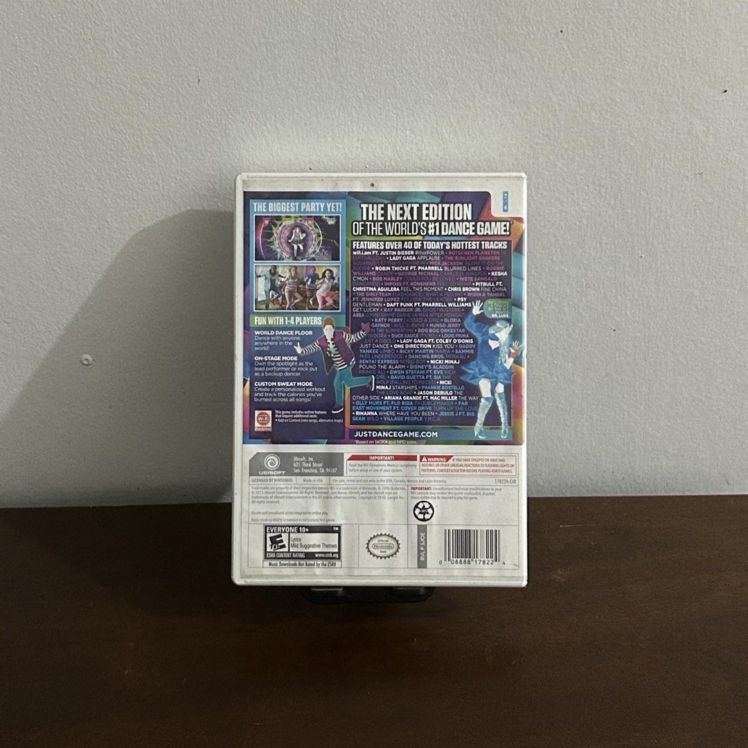 Nintendo Wii: Just Dance 2014 (Category: Nintendo) located in Quezon City. Submitted by argamenest (Listing ID 1466147491, Image 2). Description: Item tested and working with manual (can provide additional pics and vids for sure buyers only) 📍 Fairview QC.