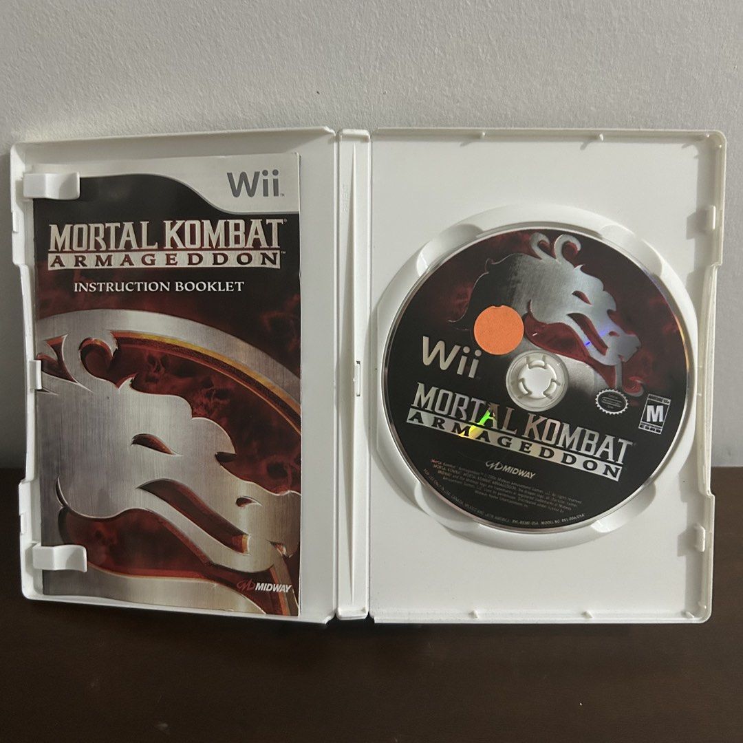 Nintendo Wii: Mortal Kombat Armageddon (Category: Nintendo) located in Quezon City. Submitted by argamenest (Listing ID 1466147010, Image 3). Description: Item tested and working with manual (can provide additional pics and vids for sure buyers only) 📍 Fairview QC.