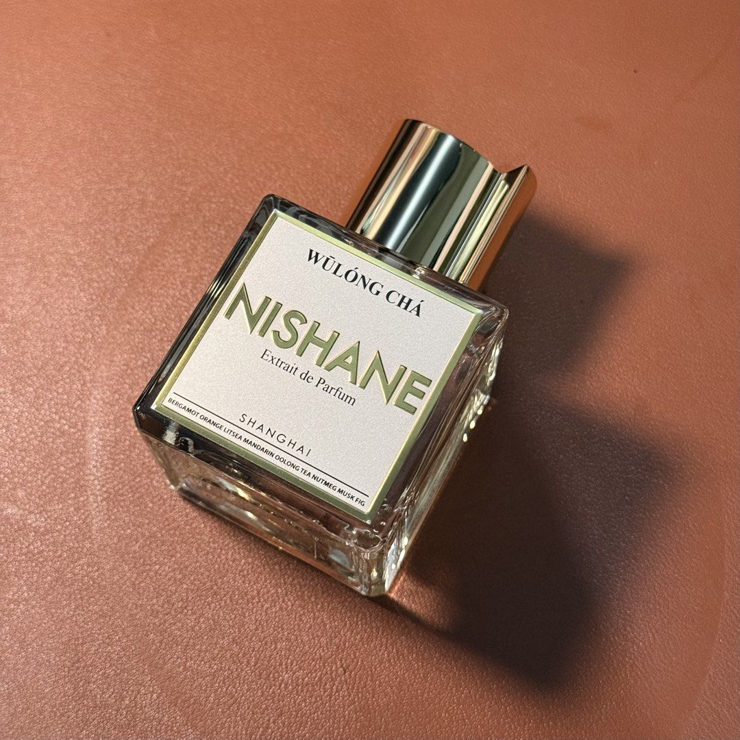 Nishane Wulong Cha Extrait de Parfum - Authentic Niche Perfume (Category: Fragrance & Deodorants) located in Makati City. Submitted by junkhmail (Listing ID 1466097785, Image 1). Description: - lightly used niche fragrance (see last picture) - no box, can send more pics to interested buyers - 100ml extrait de parfum - notes of bergamot, orange, oolong tea, musk, and fig rfs: not used as much mop: gcash/bank transfer mod: lalamove or grab 📍metro 