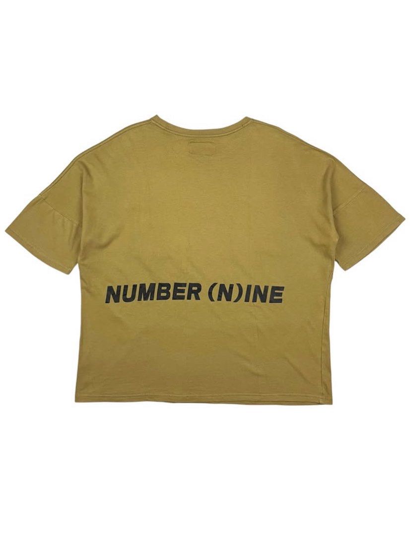 Number (N)ine - Oversized Pocket Tee (Category: Tshirts & Polo Shirts ) located in Puerto Princesa. Submitted by rrugsgallery (Listing ID 1466121558, Image 1). Description: Number (N)ine - Oversized Pocket Tee Tagged Size: Small / best fit Medium Dimensions Length: 26.5 Width: 23 Condition: Excellent Color rate: 9.5 Flaws: None.