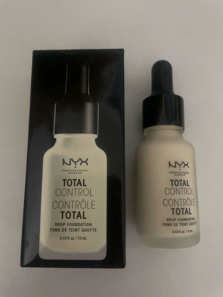 NYX Total Control Drop Foundation (Category: Makeup) located in Bacolor. Submitted by louiviellefinds (Listing ID 1466075700, Image 1). Description: .