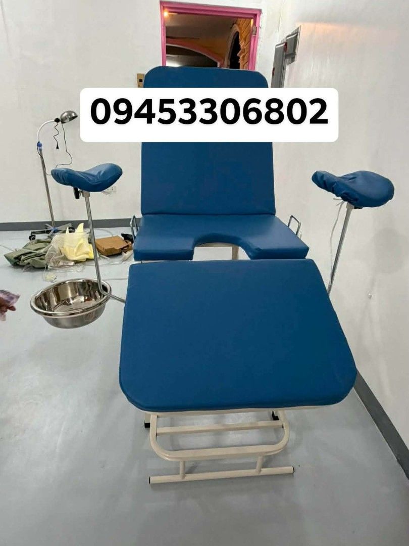 Obstetrics and Gynaecological Examination Table (Category: Medical Supplies & Tools) located in Manila. Submitted by abeguel216 (Listing ID 1466058600, Image 1). Description: Sameday delivery Brandnew Complete set 1 week replacement warranty Heavy duty and high quality Cash on delivery Gcash payment Bank transfer Pick up.