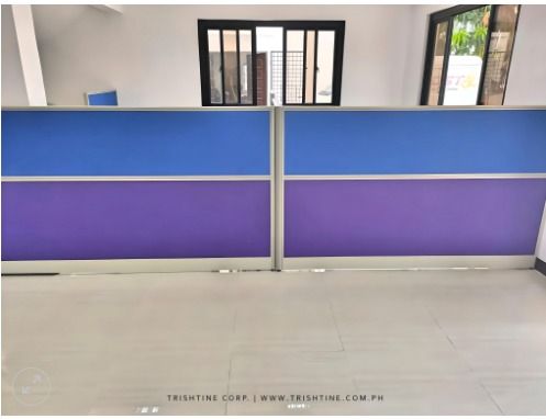 Office Room Divider (Category: Office Furniture & Fixtures) located in Caloocan City. Submitted by jimtapitan_trishtinecorp. (Listing ID 1466019588, Image 1). Description: Full Fabric Partition 4.68cm Beige Aluminum Endtrims or 4.68cm Charcoal Gray Aluminum Endtrims Customizable to your size and layout requirement Price varies on size DISCLAIMER: PRICE IS FOR POSTING PURPOSES ONLY .