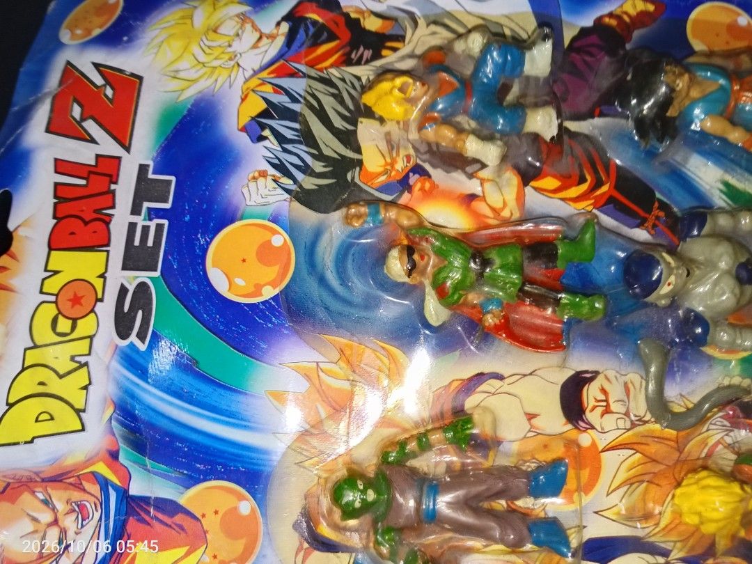 Old DBZ Mini Toy Set (Category: Vintage Collectibles) located in Davao. Submitted by banana.pancake (Listing ID 1466151367, Image 3). Description: Sealed, never been used. Old stock but brand new.