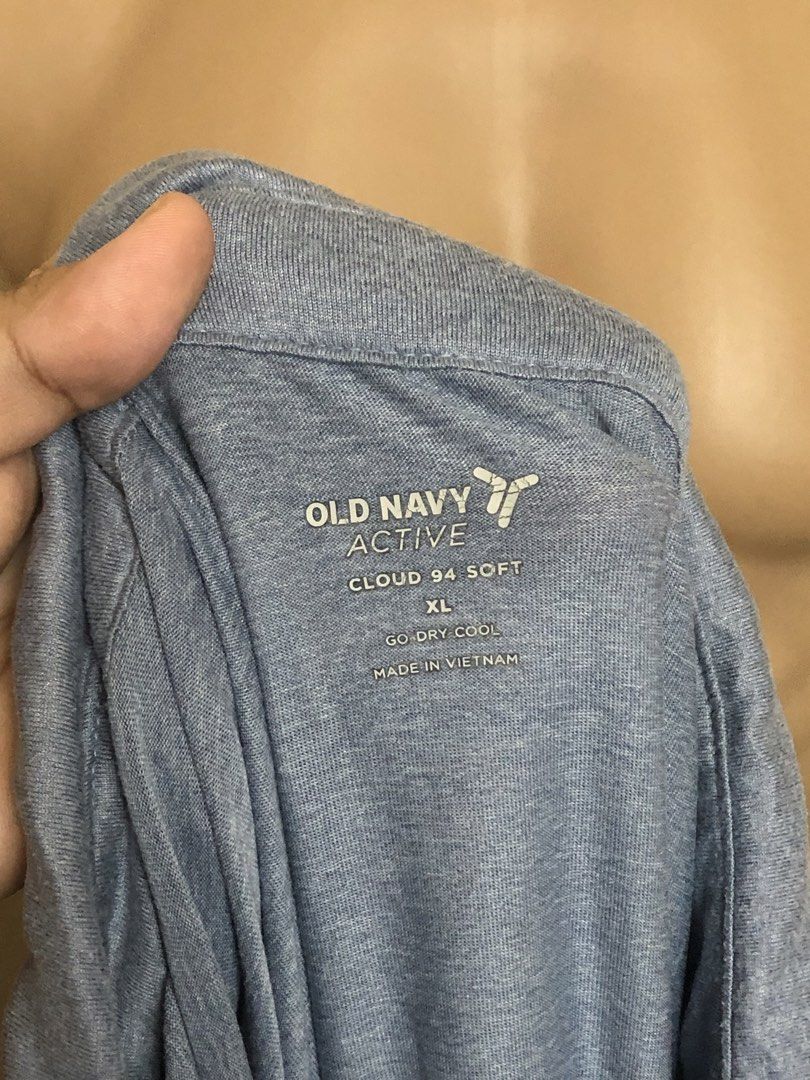 Old Navy Active Polo Shirt (Category: Activewear) located in San Rafael. Submitted by thetrendstreetbyav (Listing ID 1465961176, Image 2). Description: -XL Excellent Condition 360 + sf Location: San Rafael Bulacan Shipping via J&T.