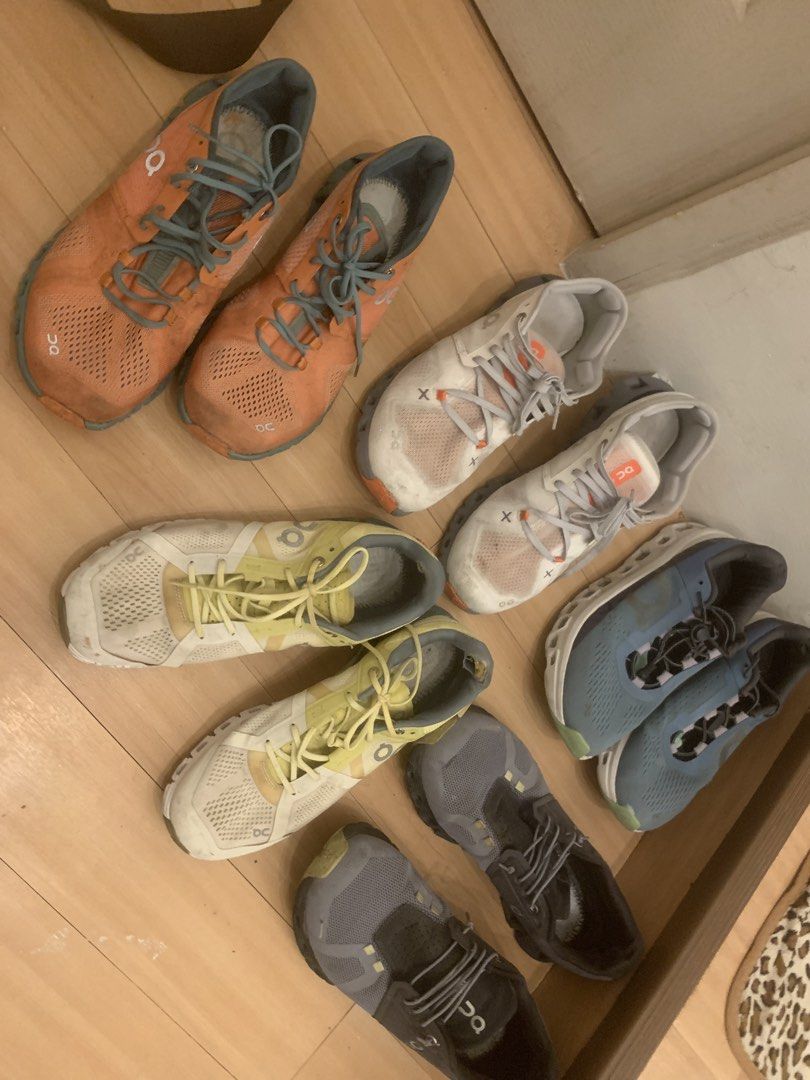 On cloud take all size 8.5-10 As is (Category: Announcements) located in Manila. Submitted by moneymann888 (Listing ID 1466148044, Image 1). Description: Sf Buyer shoulder as is where is sign of usage manage your expectations yung iba walang insole bawal sa maselan bumili ka ng bago lahat usable at original shoes only.